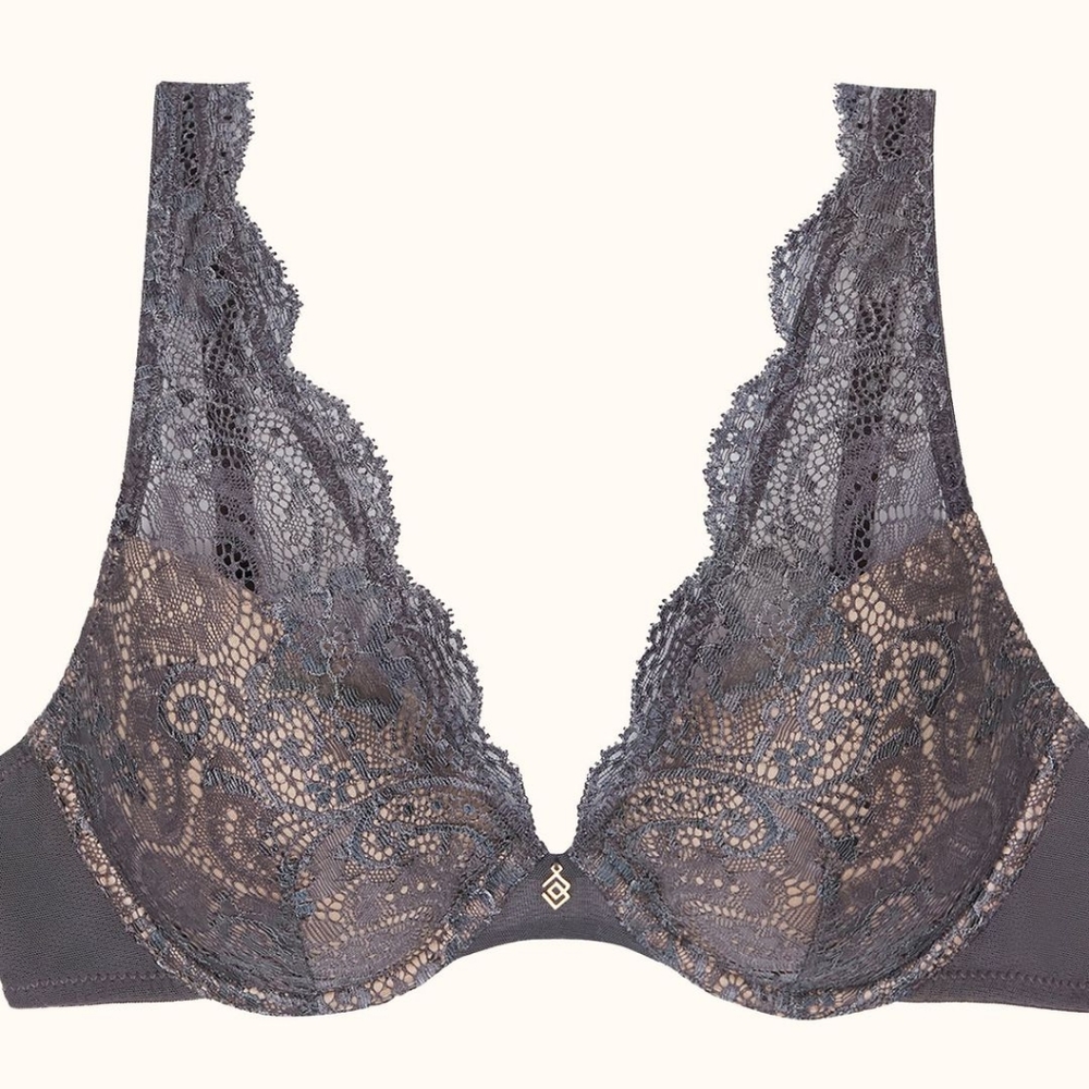 ThirdLove 24/7 Lace Contour Plunge Bra 46B